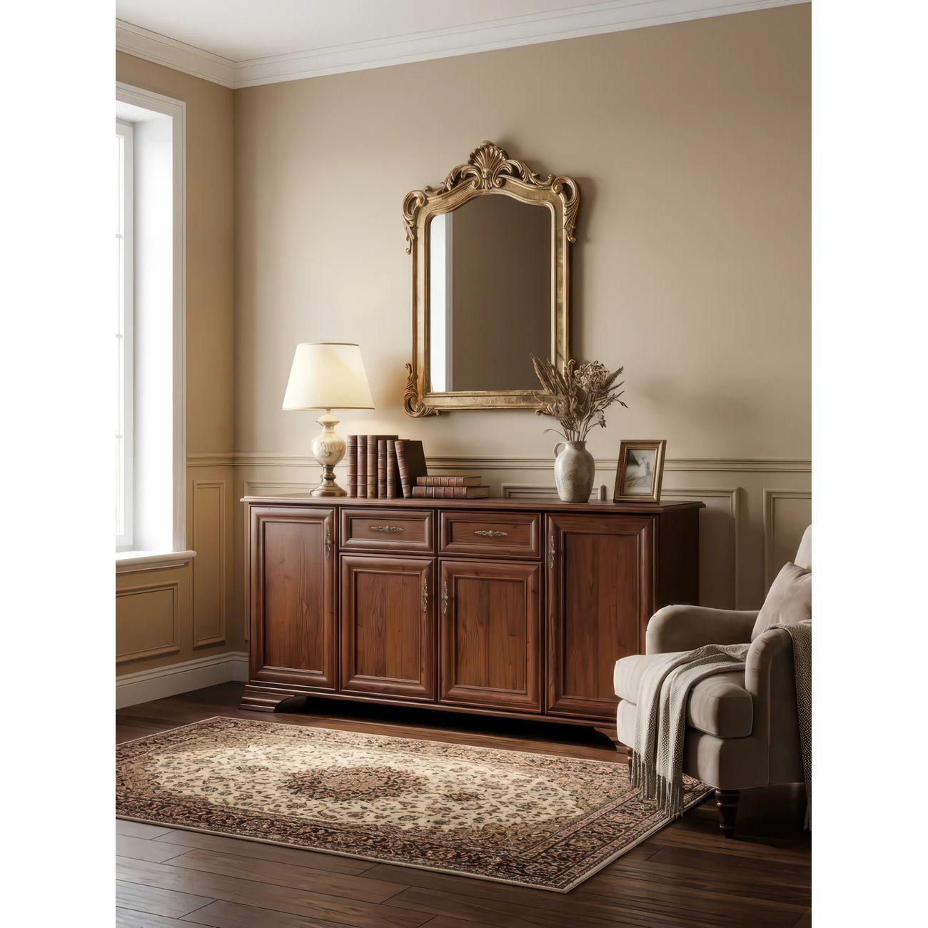 Тумба Black Red White KENTAKI S320-KOM4D2S каштан