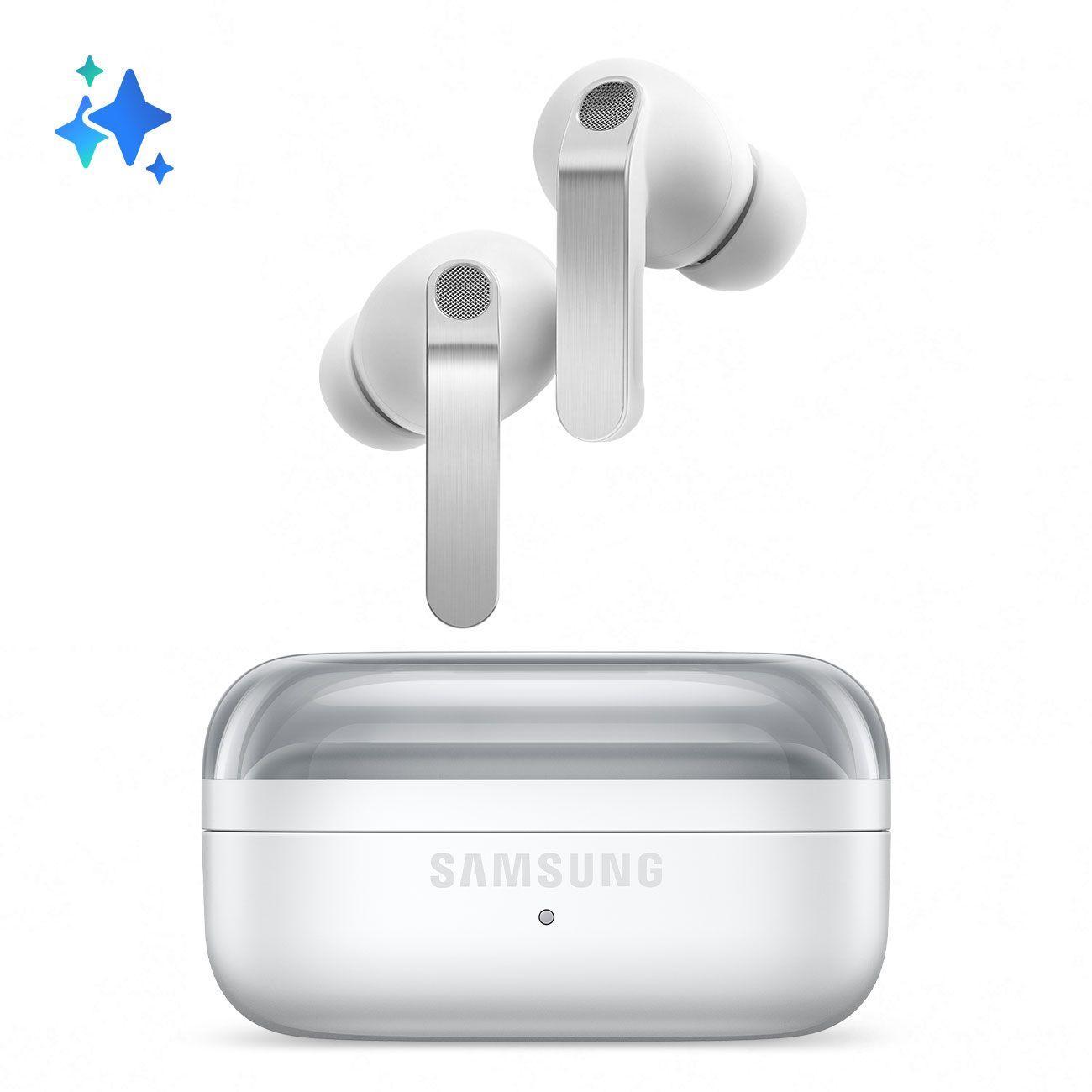 Наушники True Wireless Samsung Galaxy Buds 4 Pro белые фото