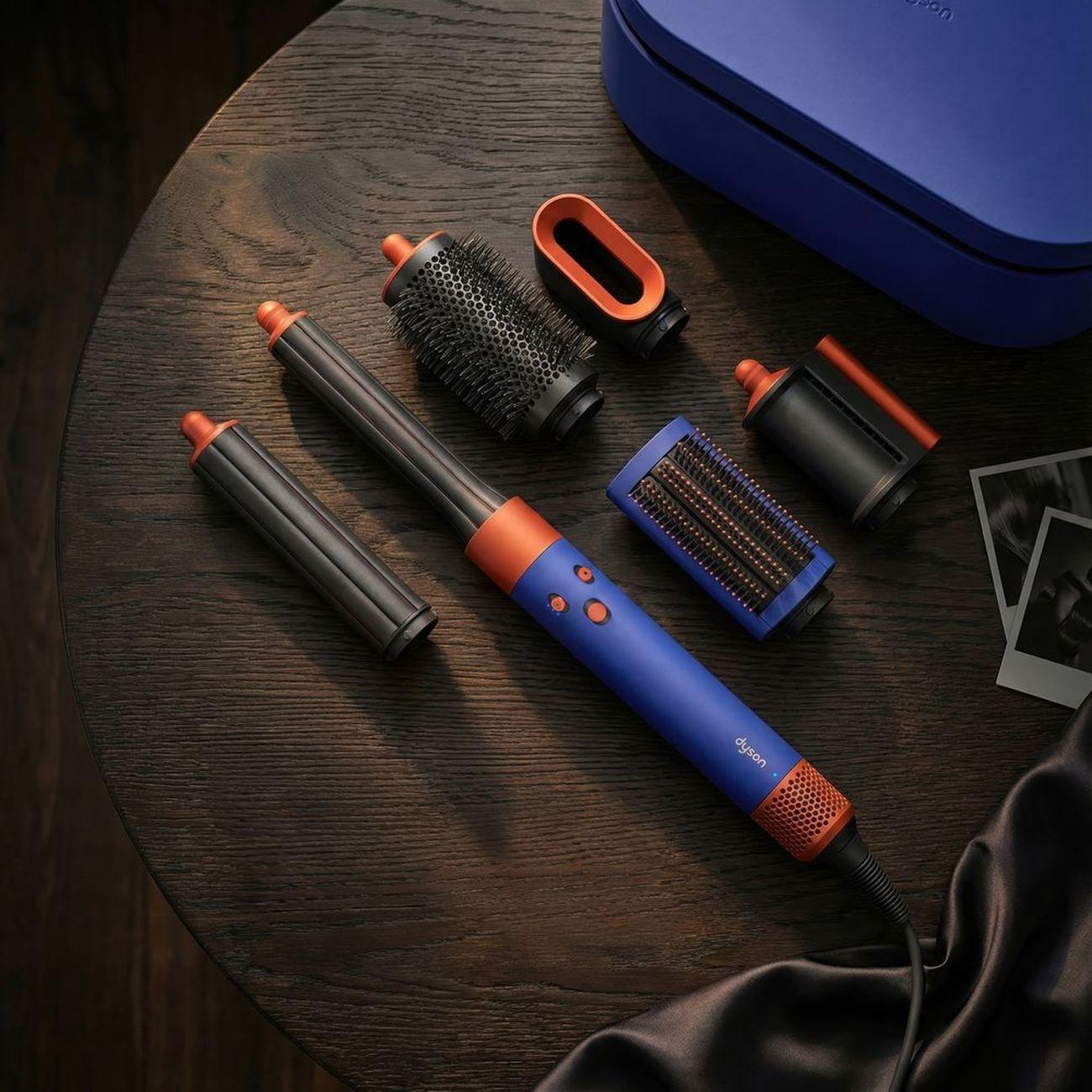 Стайлер Dyson Airwrap HS08 синий/оранжевый (533818-01)