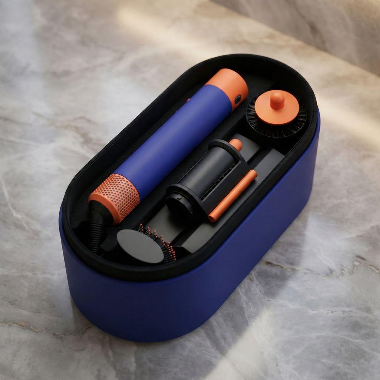 Стайлер Dyson Airwrap HS08 синий/оранжевый (533818-01)