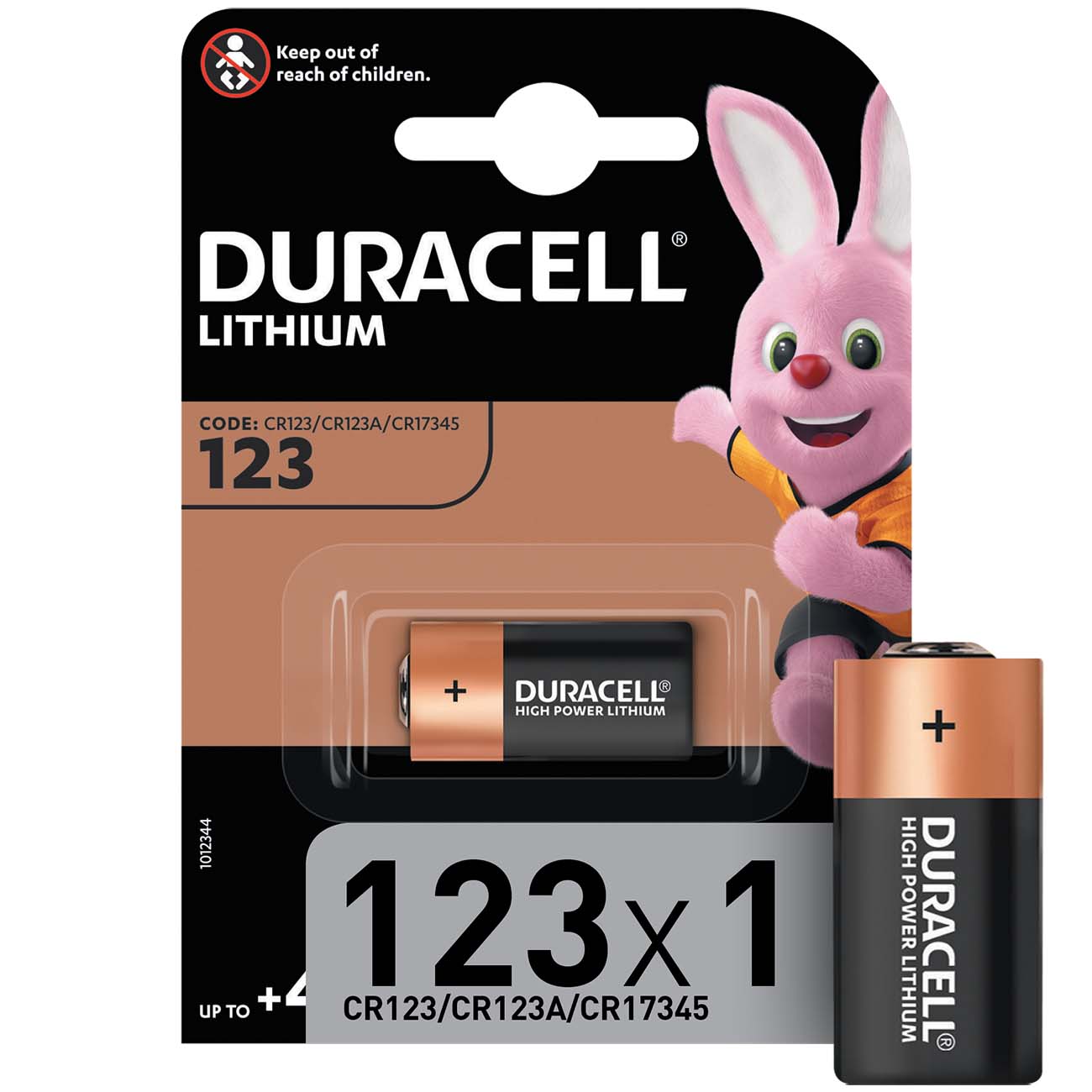 Батарея Duracell 123 1шт.