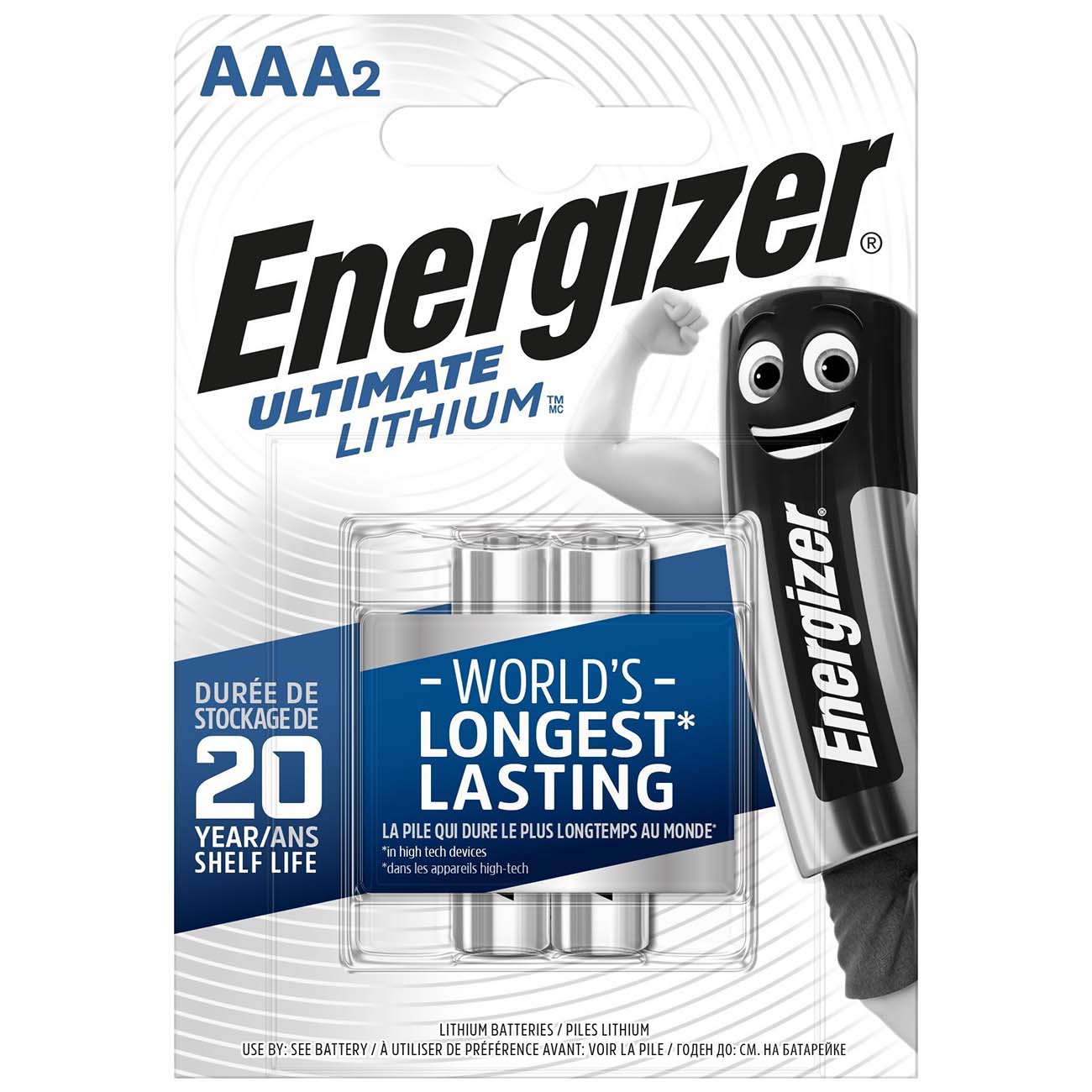 Батарея Energizer Ultimate Lithium AAA FSB2 фото