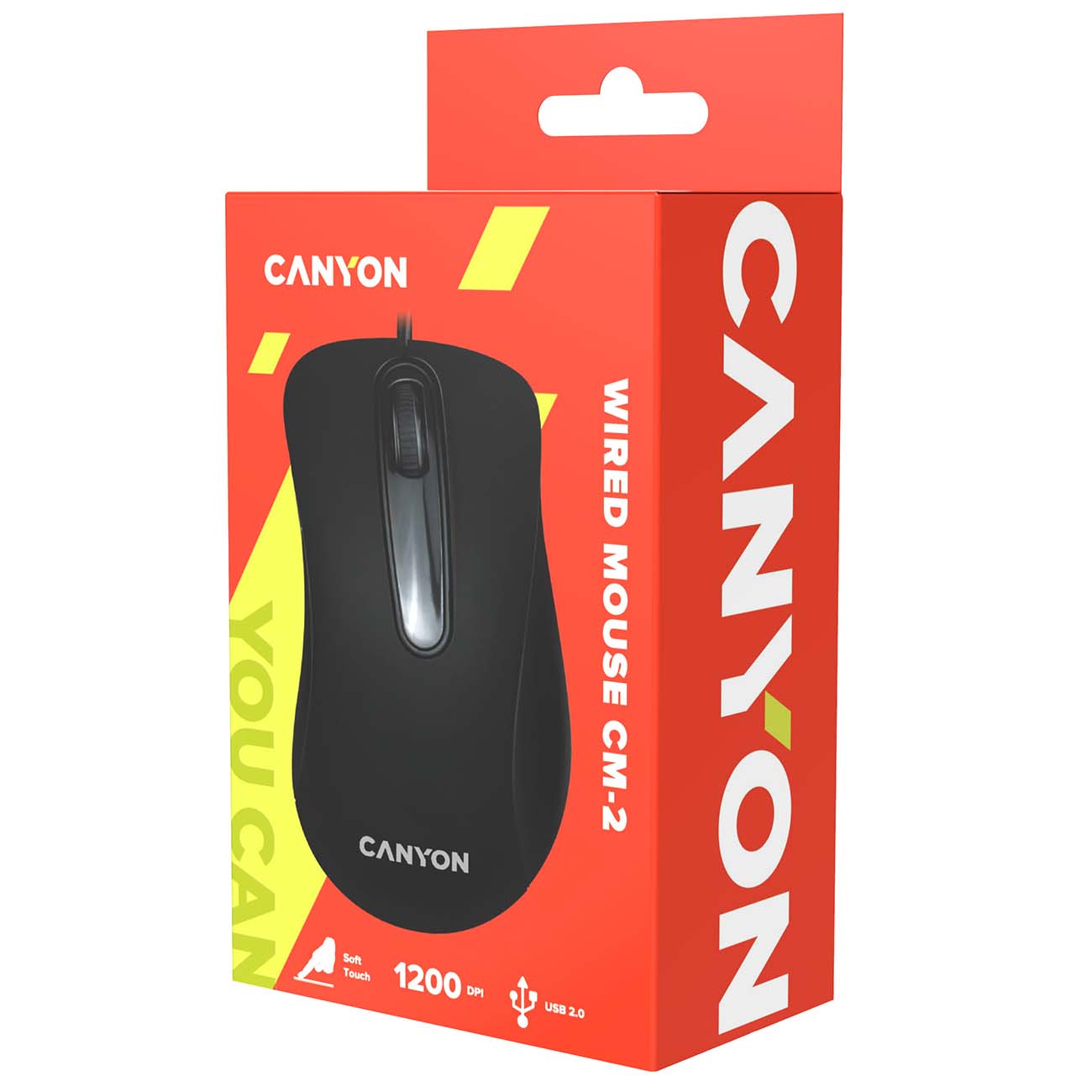 Мышь проводная Canyon CM-2 (CNE-CMS2)
