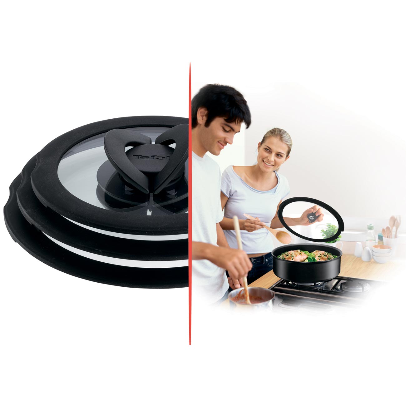 Крышка Tefal Ingenio 24см (L9936552)