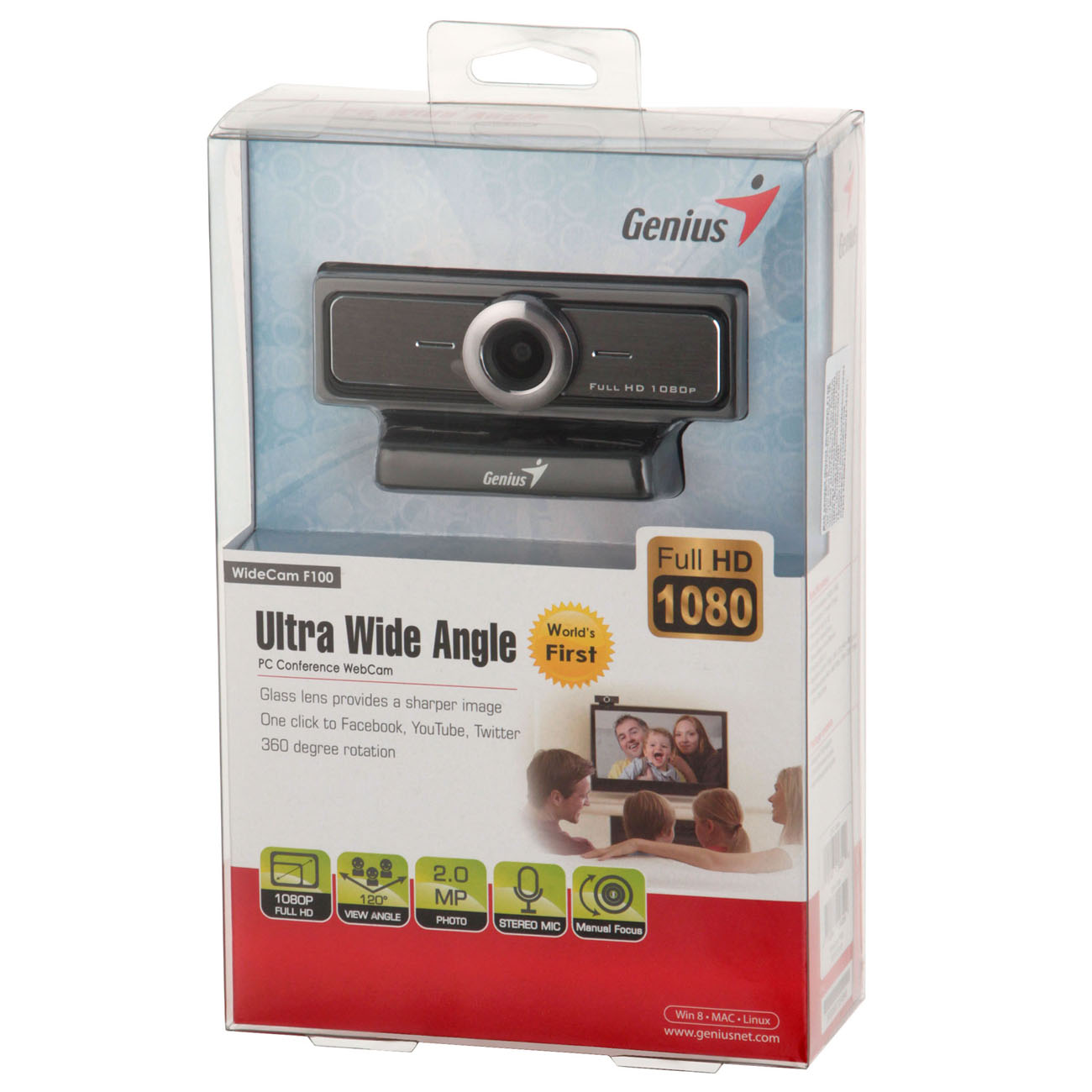 Web-камера Genius WideCam F100