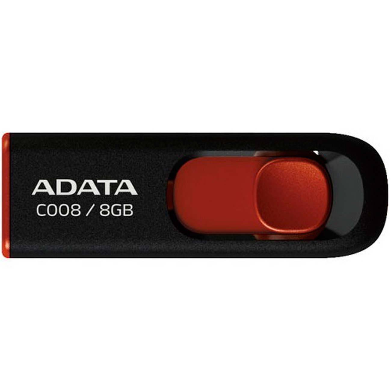 Флеш-диск ADATA 8Gb Classic C008 Black Red фото