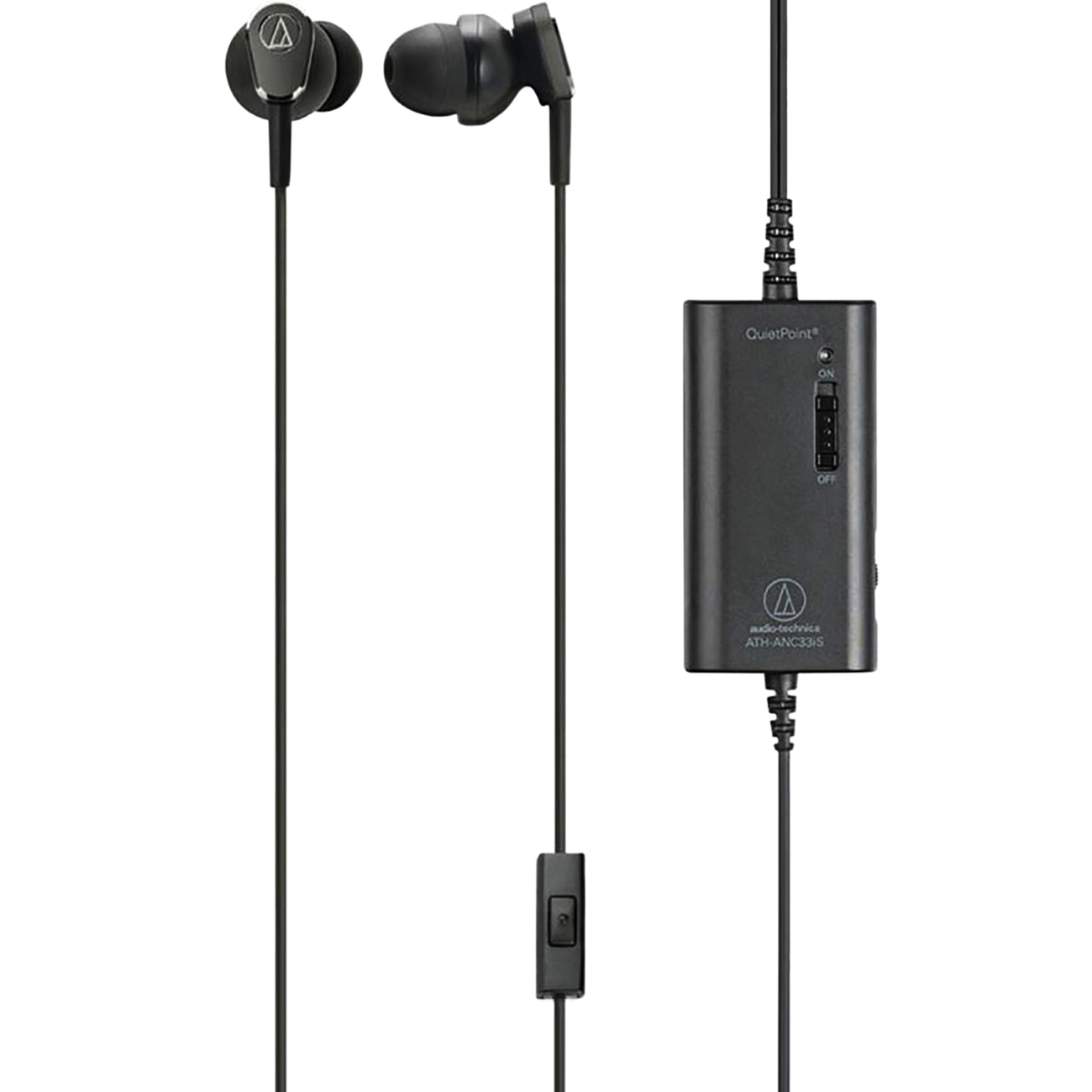 Наушники внутриканальные Audio-Technica ATH-ANC33iS фото