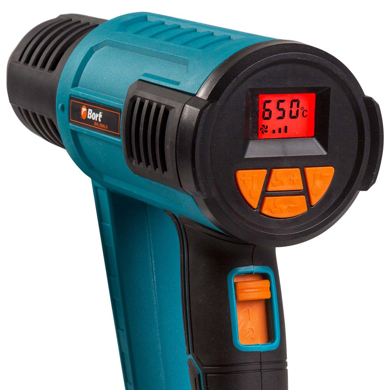 Фен cтроительный Bort BHG-2000L-K