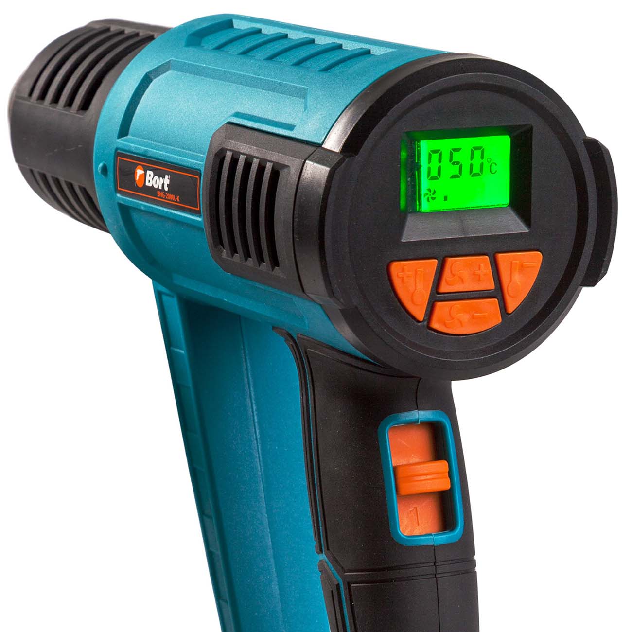 Фен cтроительный Bort BHG-2000L-K