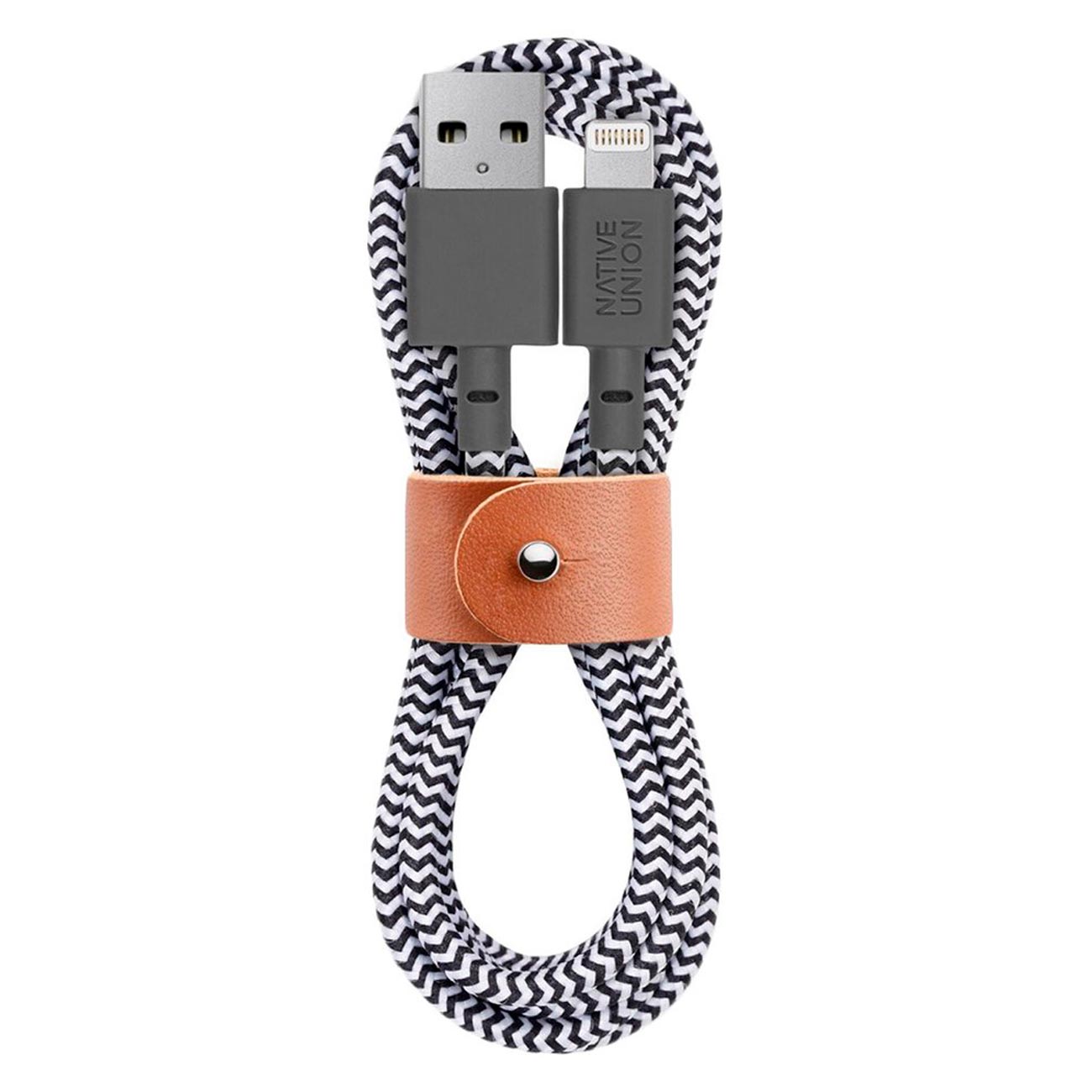 Кабель Native Union 1,2 м USB-A to USB-C Zebra (BELT-KV-AC-ZEB) фото