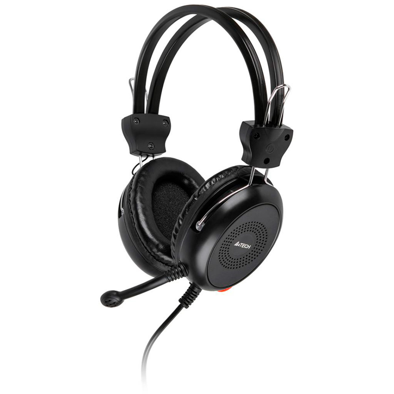 Компьютерная гарнитура A4Tech HS-30 черный