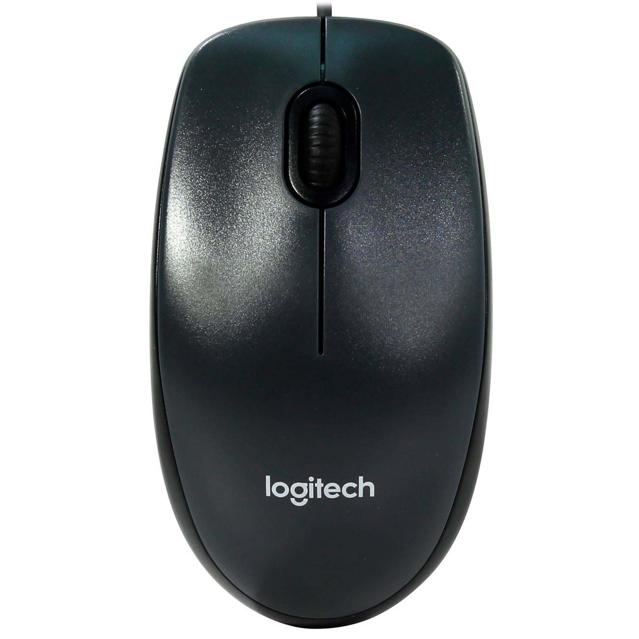Мышь проводная Logitech M100 Dark/Grey (910-005003) фото