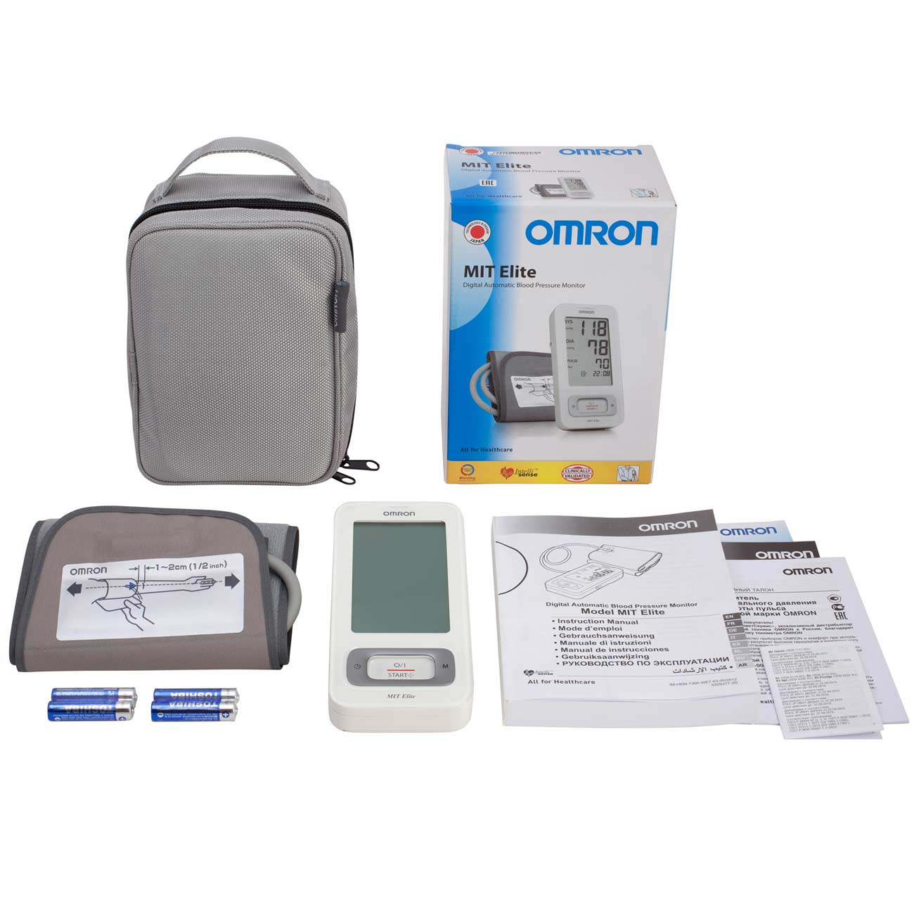 Тонометр OMRON MIT Elite (HEM-7300-WE7)