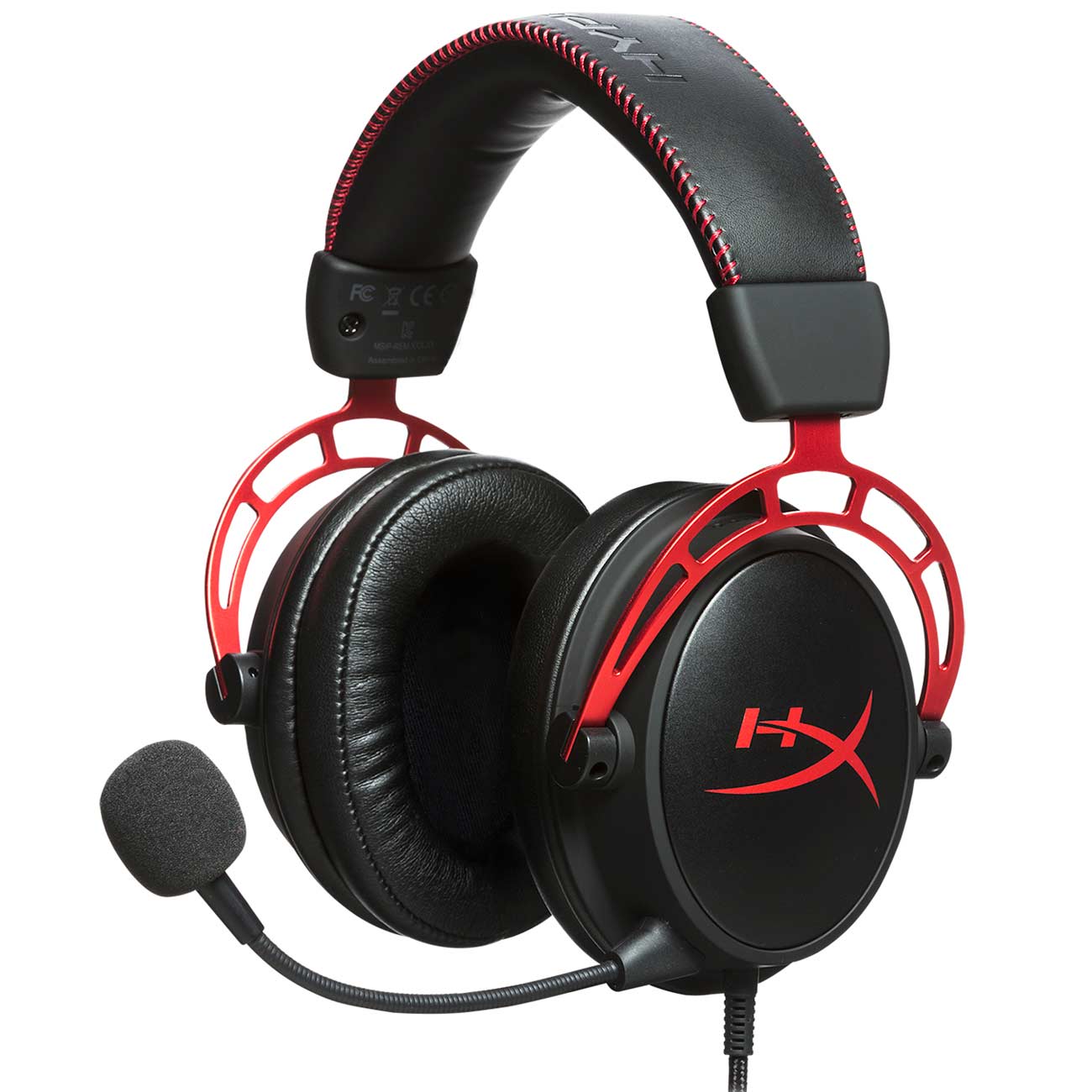 Игровые наушники HyperX Cloud Alpha красный (HX-HSCA-RD/EE) фото