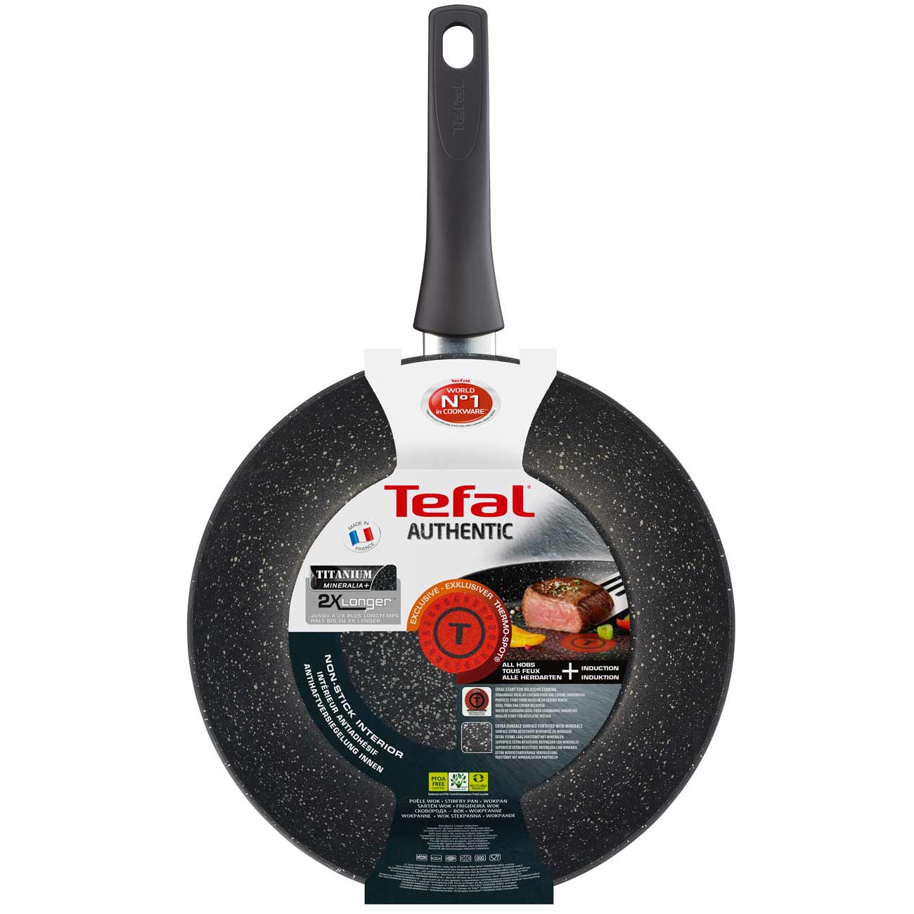 Сковорода вок Tefal Authentic 28см (C6341902)
