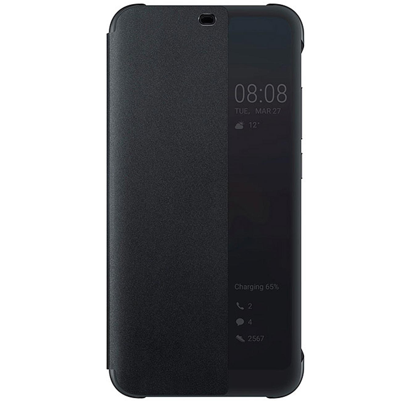 Чехол HONOR 10 Flip Cover, Black (51992478)