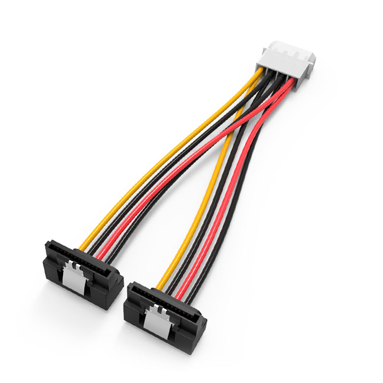 Кабель для компьютера Vention MOLEX-4pin-папа/2*SATA-15pin-мама фото