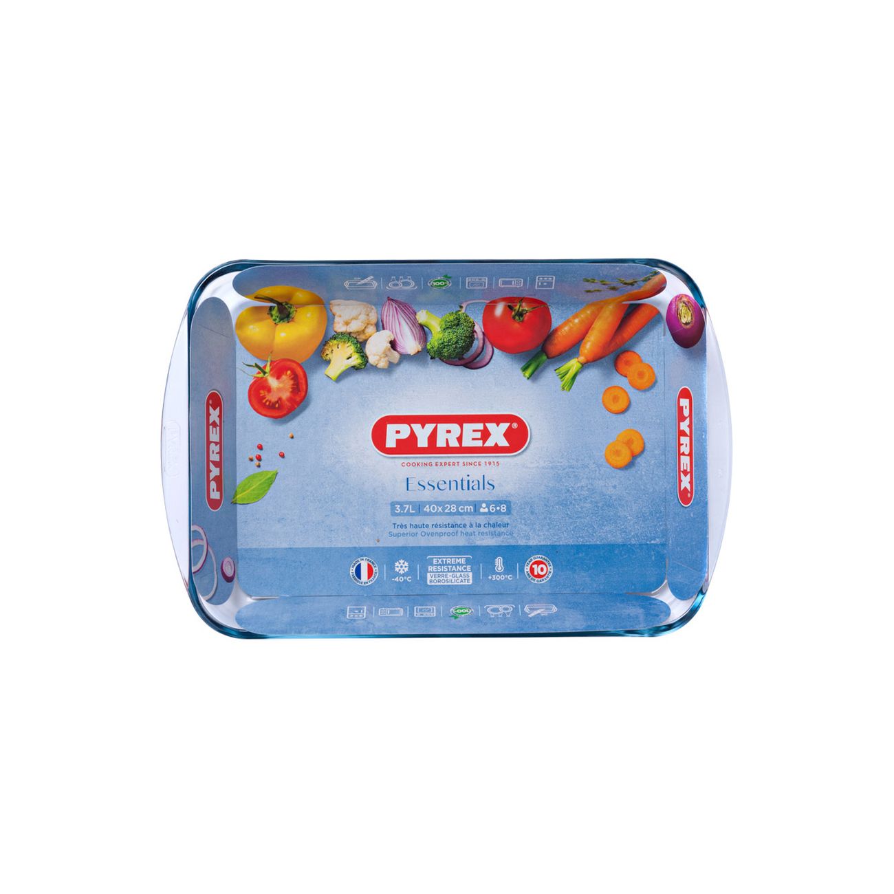 Форма для выпекания (стекло) Pyrex Smart cooking 40x28х6см (239B000/5046)