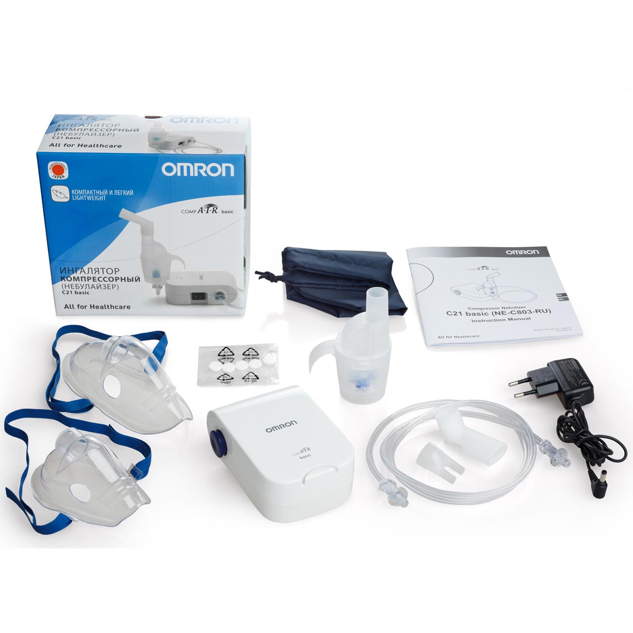 Ингалятор Omron NE-C21 (NE-C803-RU)