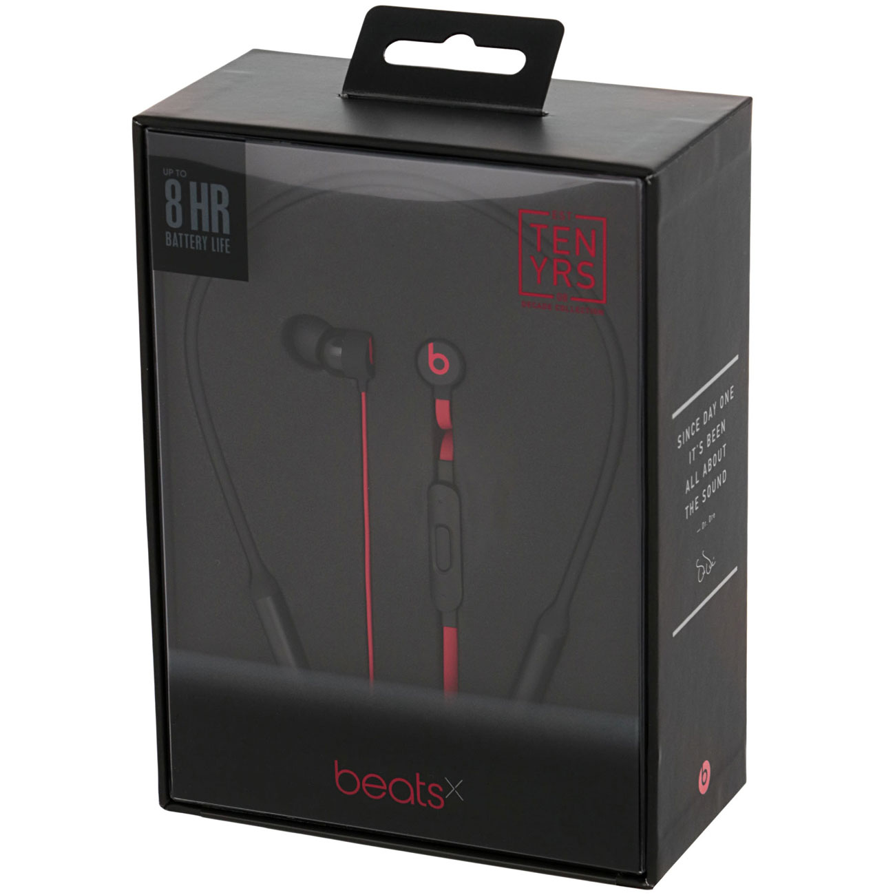 Наушники Bluetooth Beats BeatsX Decade Black/Red (MRQA2ZE/A)