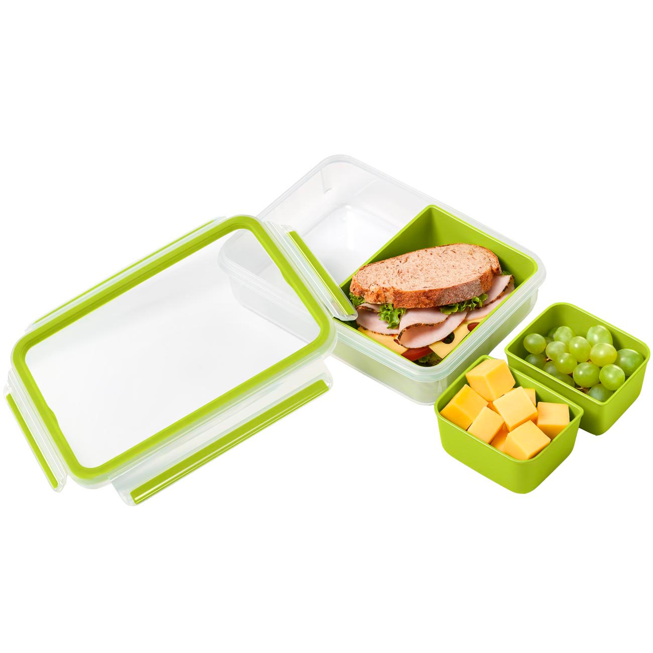 Контейнер для продуктов Tefal MasterSeal TO GO со вставкой 1,2л (K3100412)