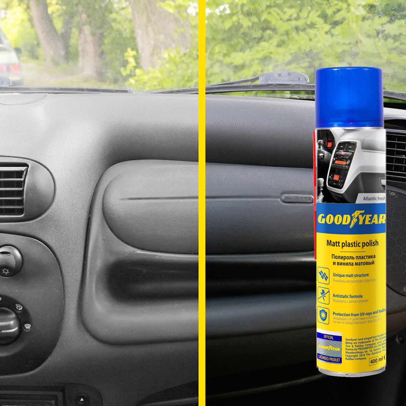 Полироль пластика Goodyear (GY000704) 400 мл
