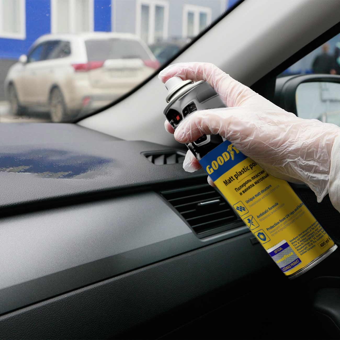 Полироль пластика Goodyear (GY000704) 400 мл