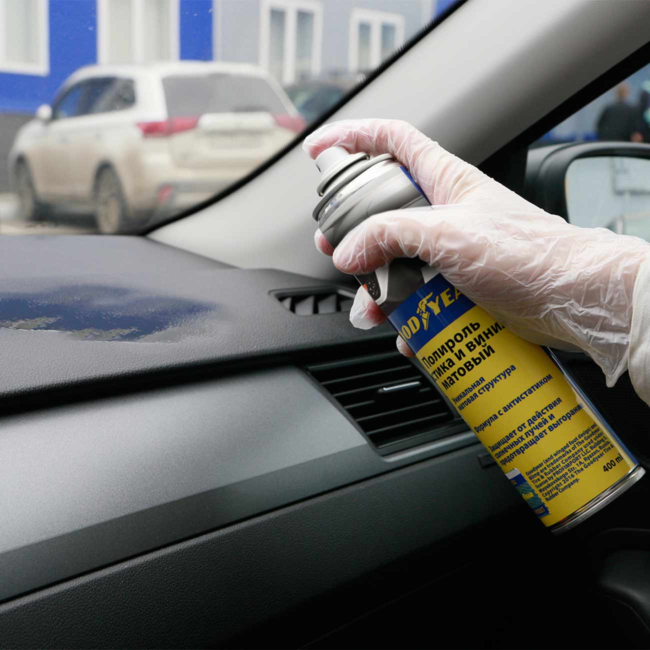 Полироль пластика и винила Goodyear (GY000714) 400 мл