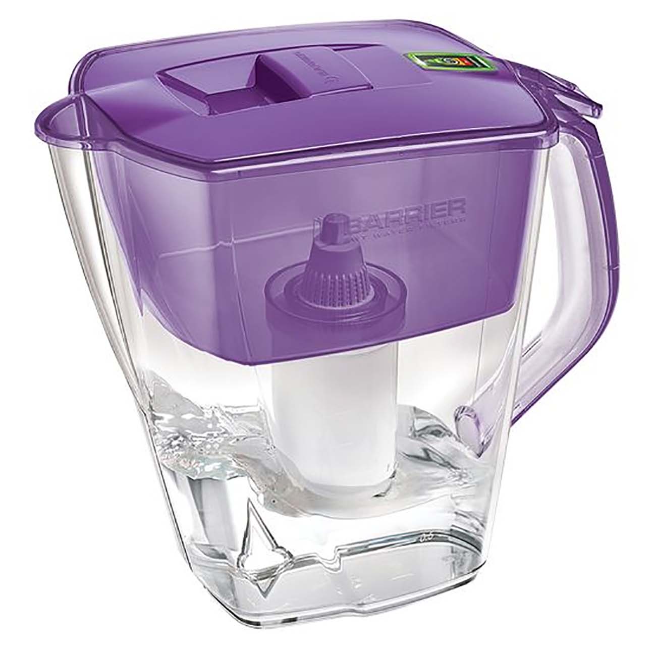 Фильтр для очистки воды Барьер Лидер Опти-Лайт фиолетовый