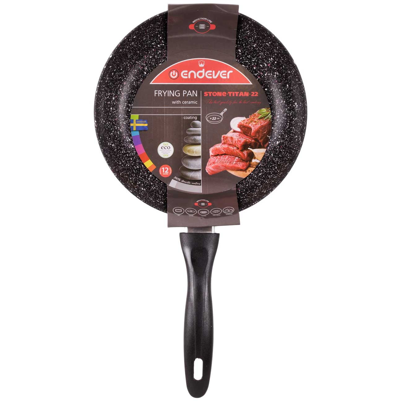 Сковорода Endever Stone Titan-22