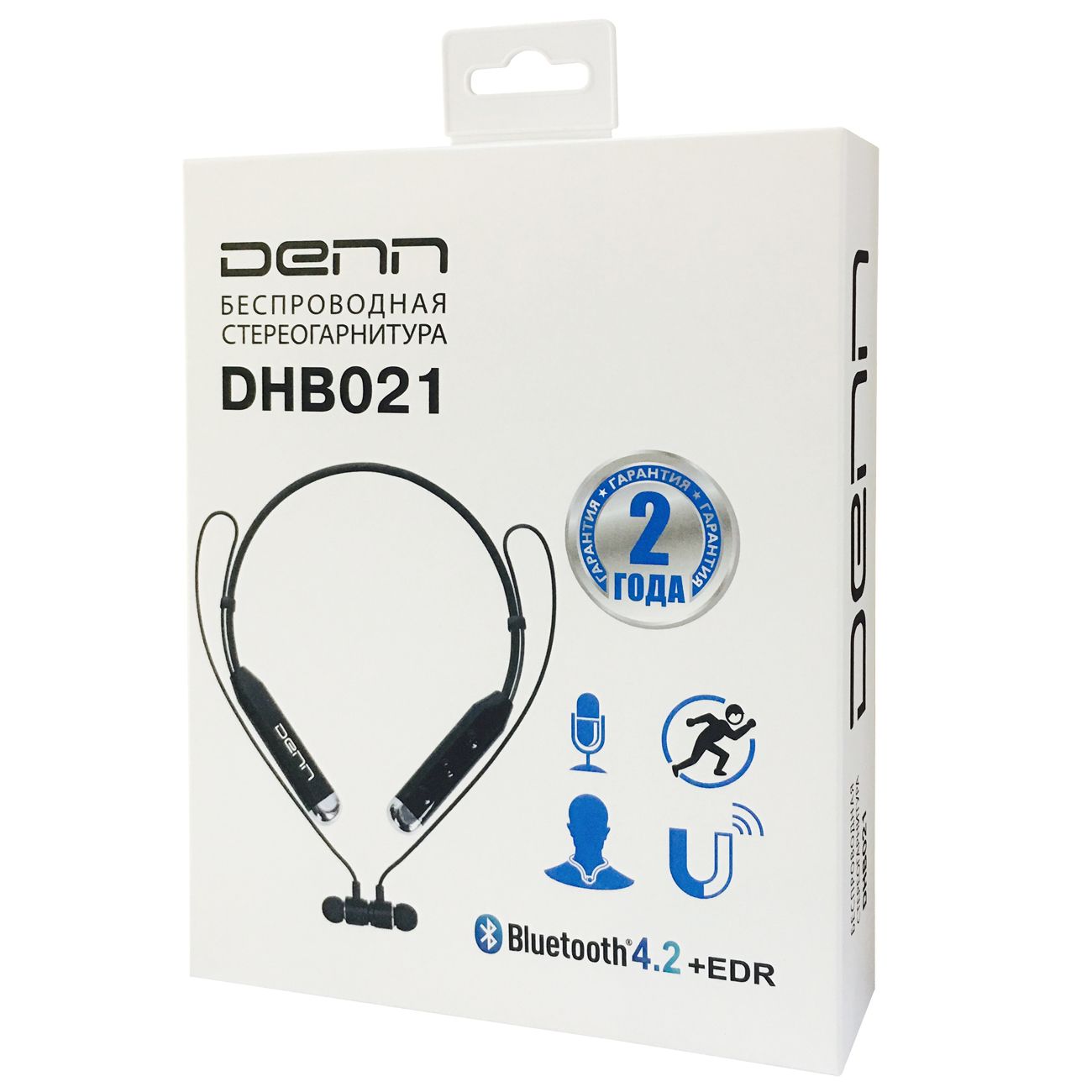 Наушники Bluetooth Denn DHB021
