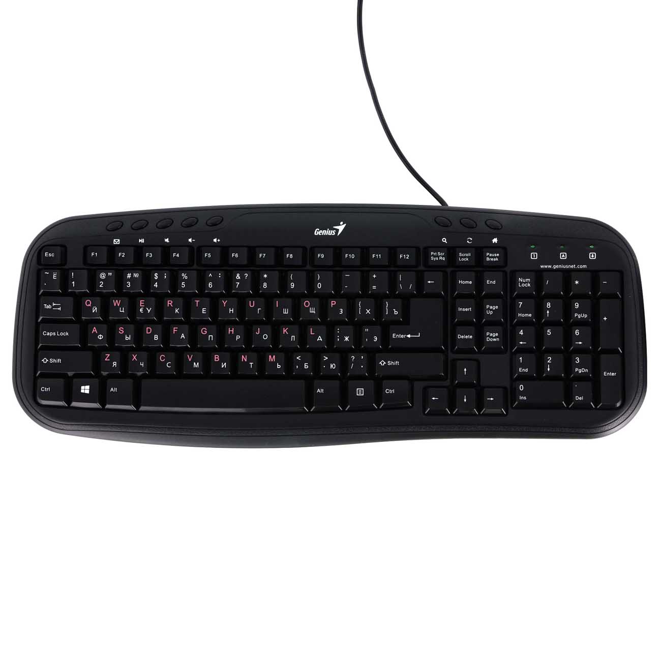 Комплект клавиатура+мышь Genius KM-210