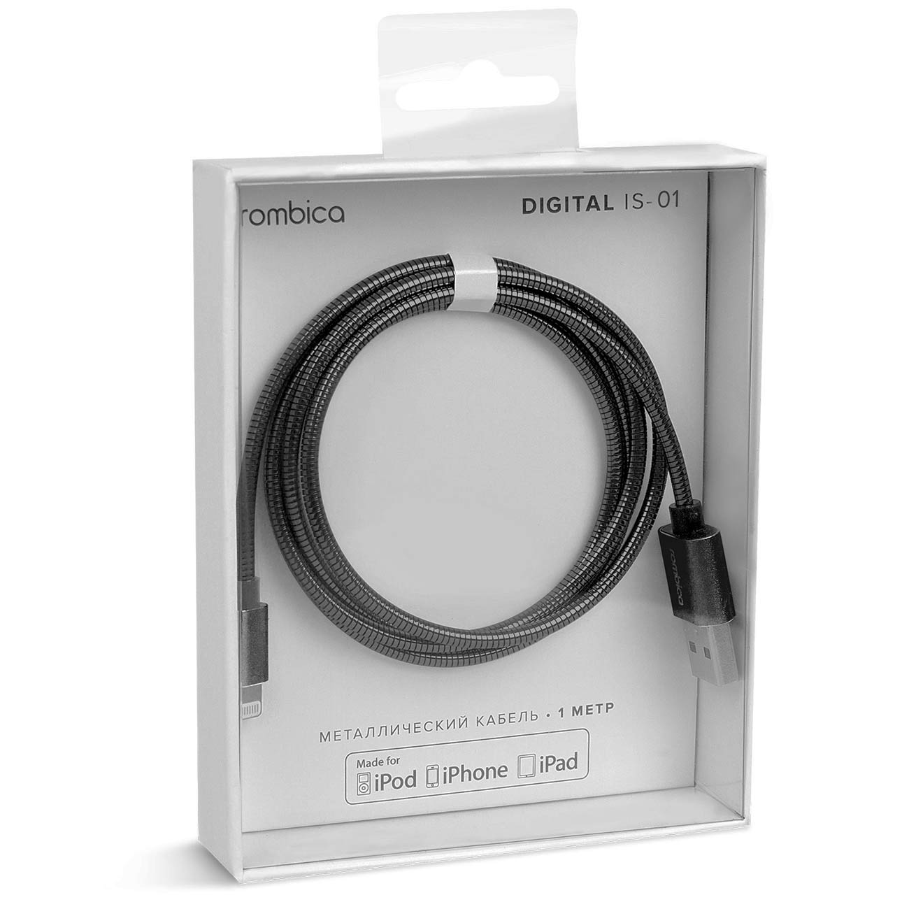 Кабель Rombica Digital IS-01 1м. черный