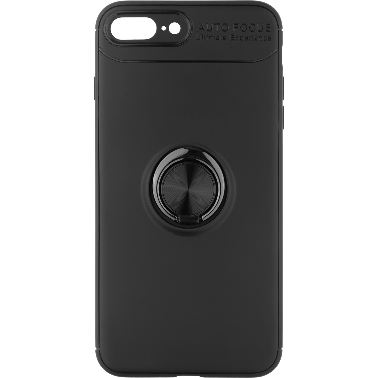 Чехол InterStep RING CASE ADV iPhone 8/7 Plus Черный фото