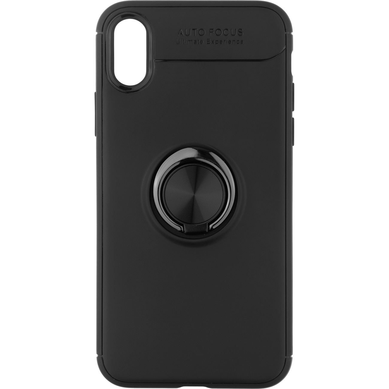 Чехол InterStep RING CASE ADV iPhone XR Черный фото