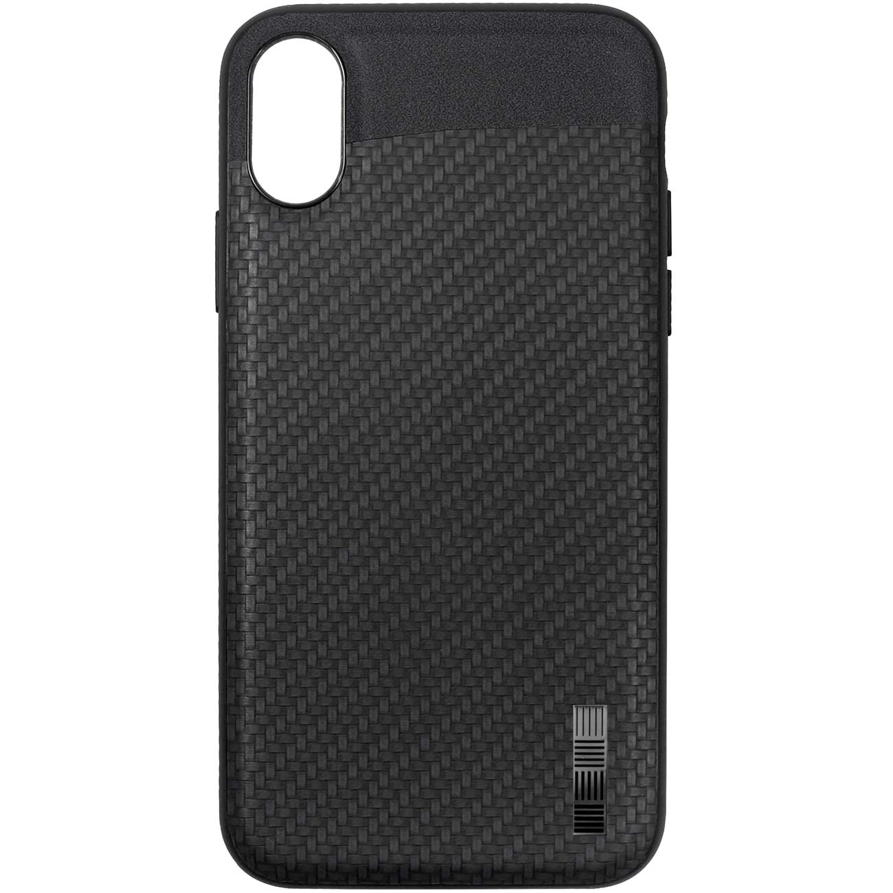 Чехол InterStep UNIQIO ADV iPhone Xs Черный фото