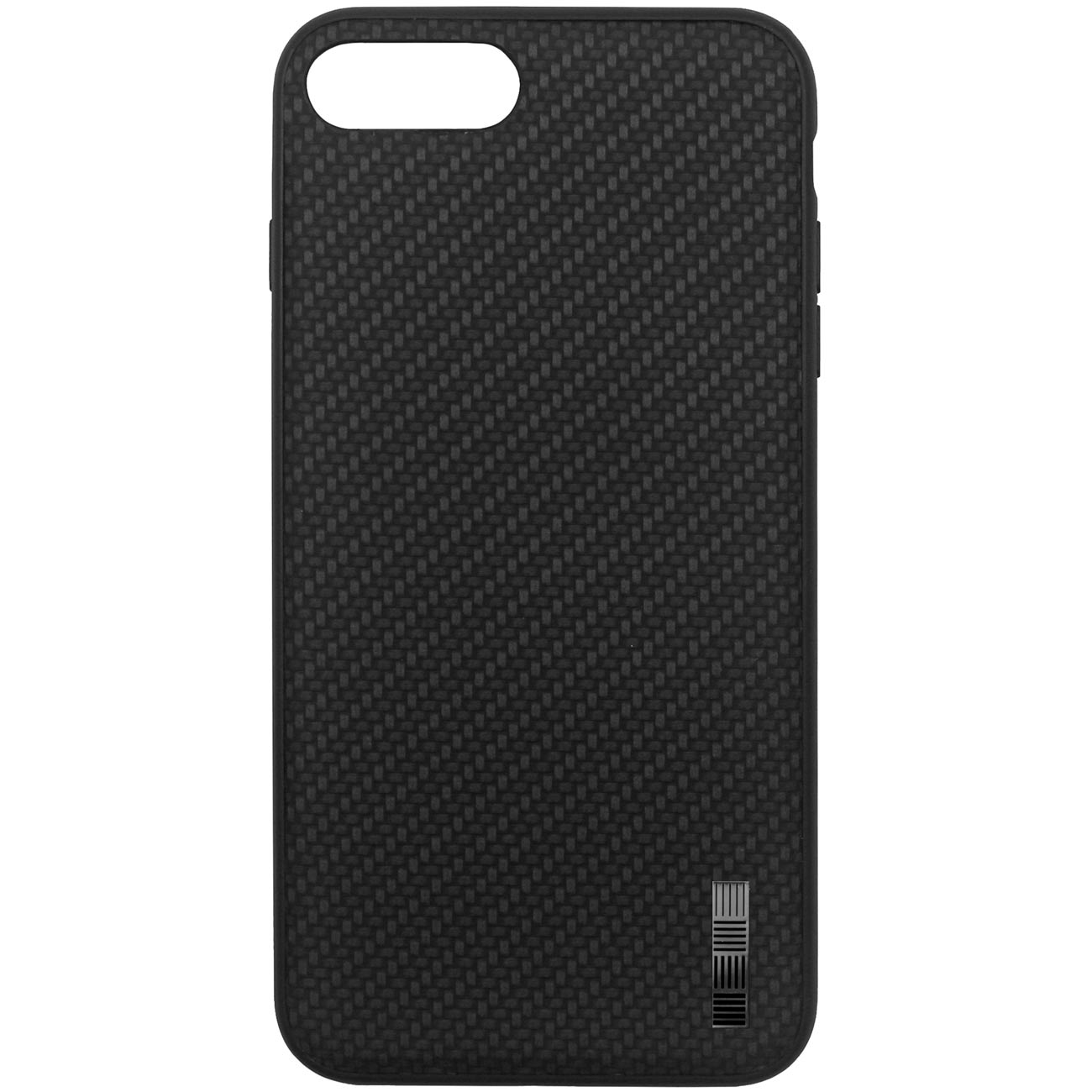 Чехол InterStep CARBON ADV iPhone 8 Plus/7 Plus Черный фото