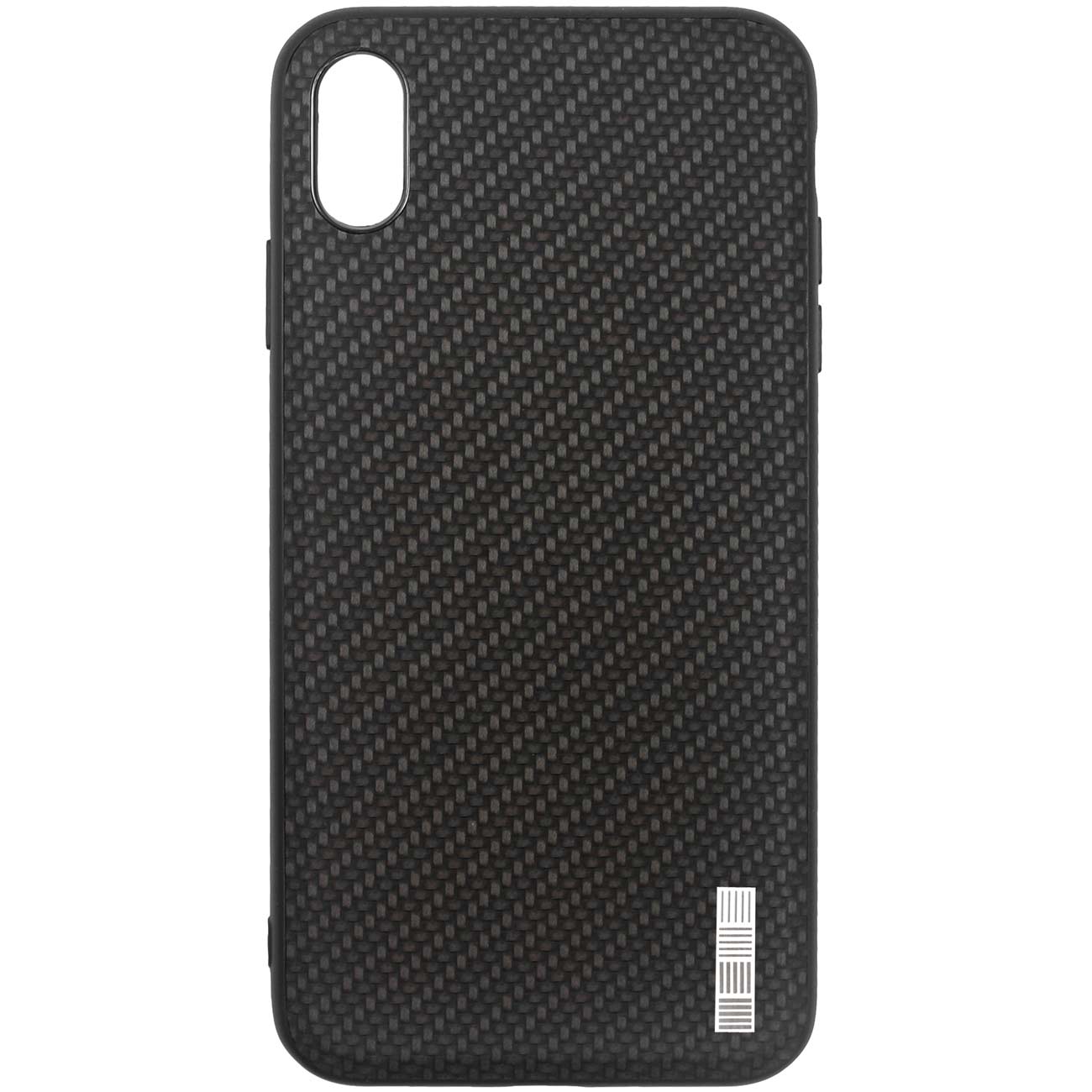 Чехол InterStep CARBONE ADV iPhone Xs Max Черный фото