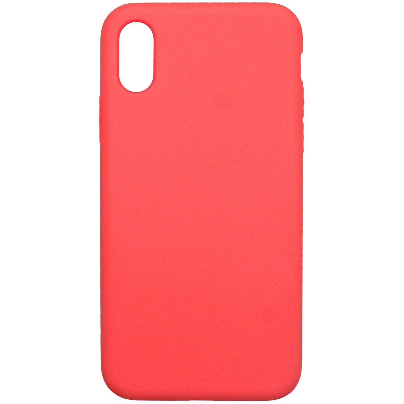 Чехол InterStep Extra Slim SIL ADV iPhone Xs Красный фото