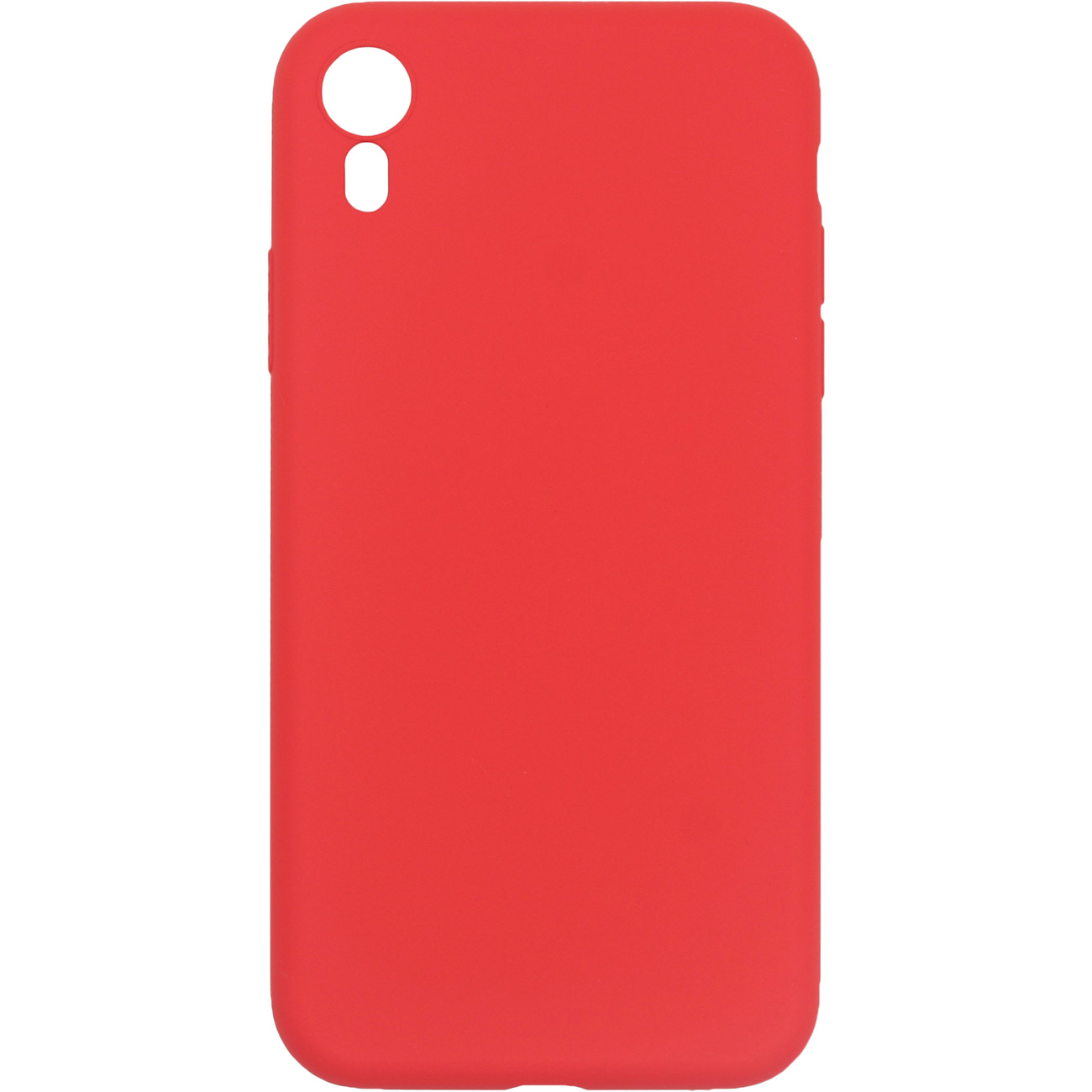 Чехол InterStep EXTRA SLIM SIL ADV iPhone XR красный фото