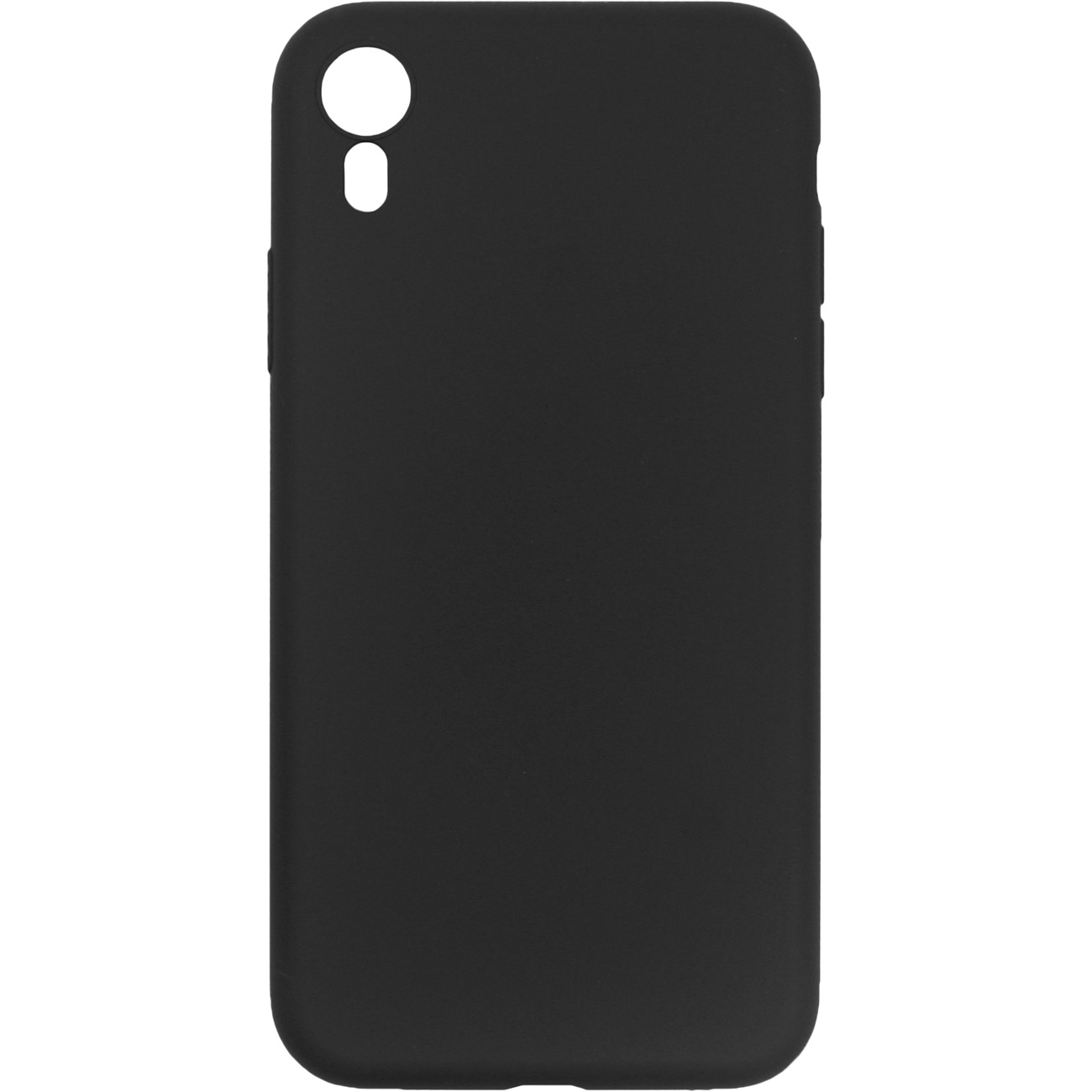 Чехол InterStep EXTRA SLIM SIL ADV iPhone XR чёрный фото