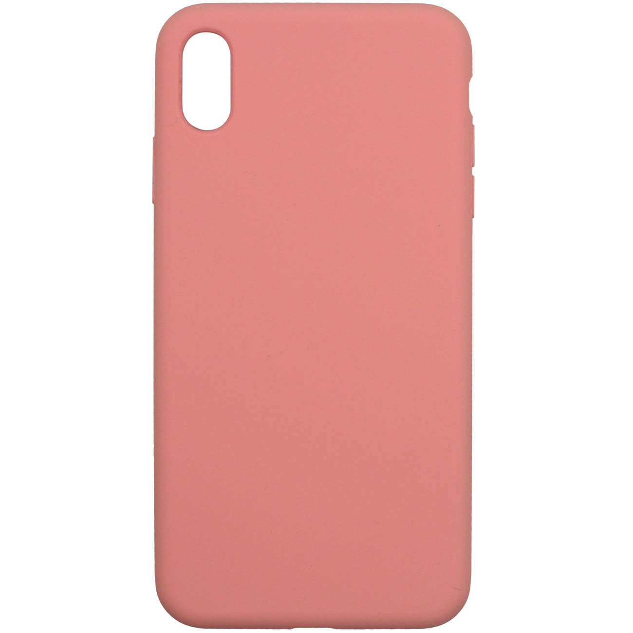 Чехол InterStep Extra Slim SIL ADV iPhone Xs Max Розовый фото