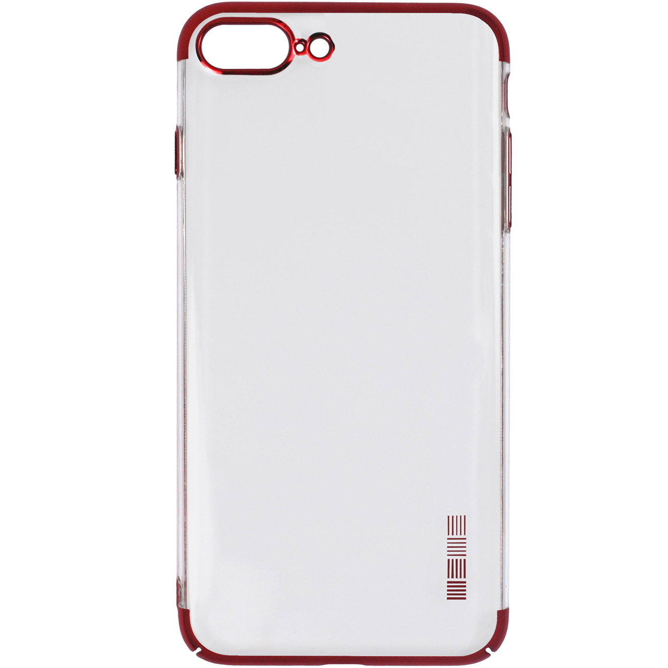 Чехол InterStep DECOR ADV iPhone 8 Plus/7 Plus красный фото