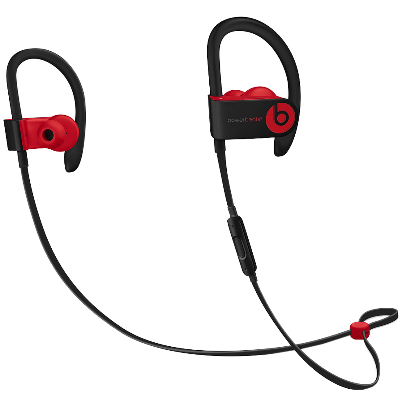 Спортивные наушники Bluetooth Beats Powerbeats3 Wireless Defiant Black-Red фото