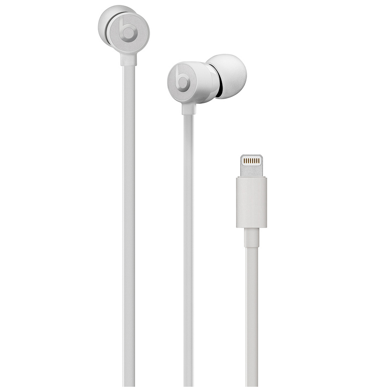 Наушники внутриканальные Beats urBeats3 with Lightning Connector Satin серебристый