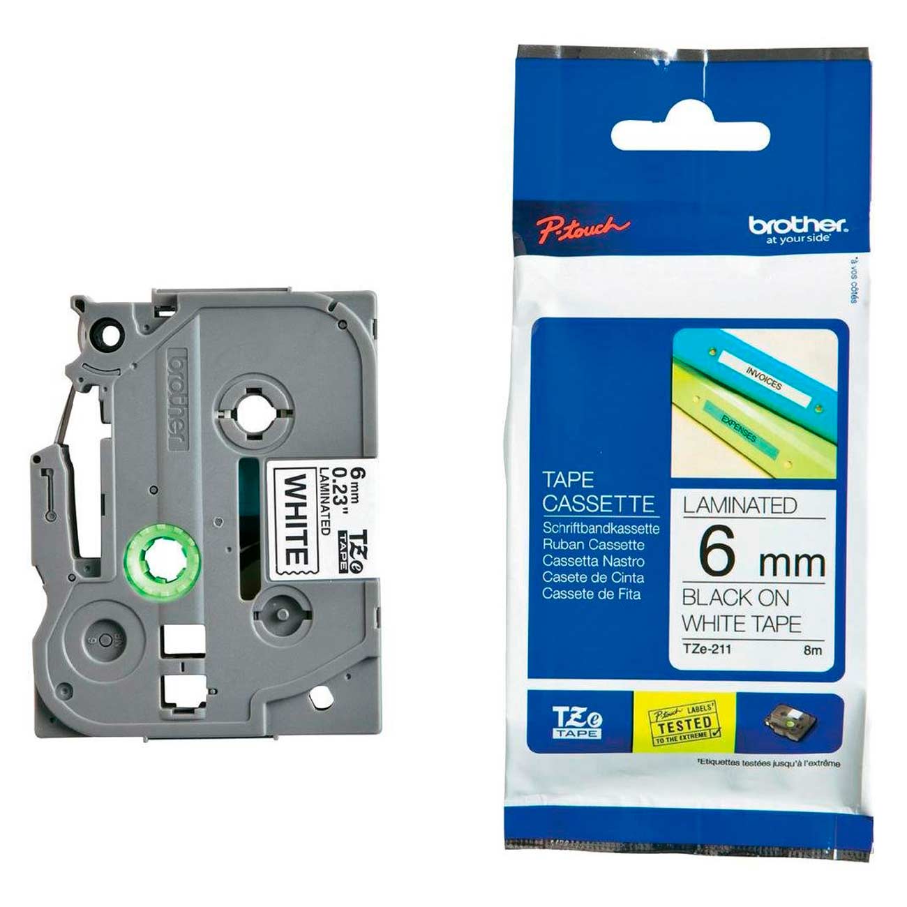 Фотобумага самоклеящаяся Brother TZE-211 фото