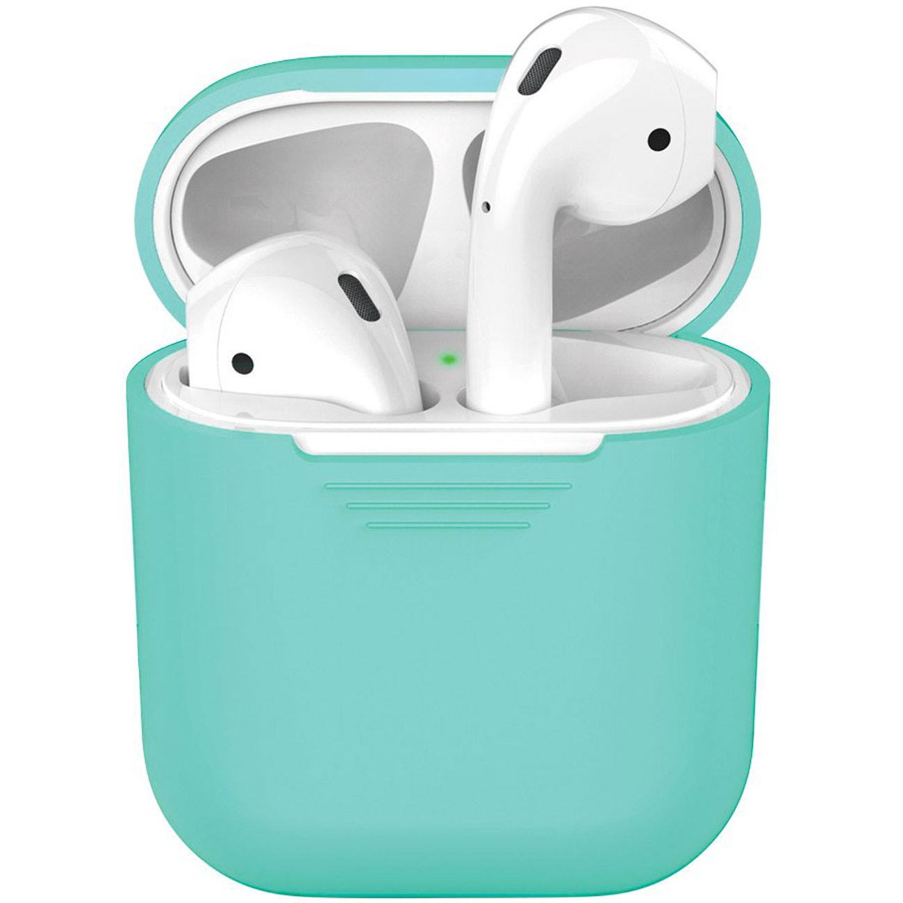 Чехол для AirPods Deppa мятный фото