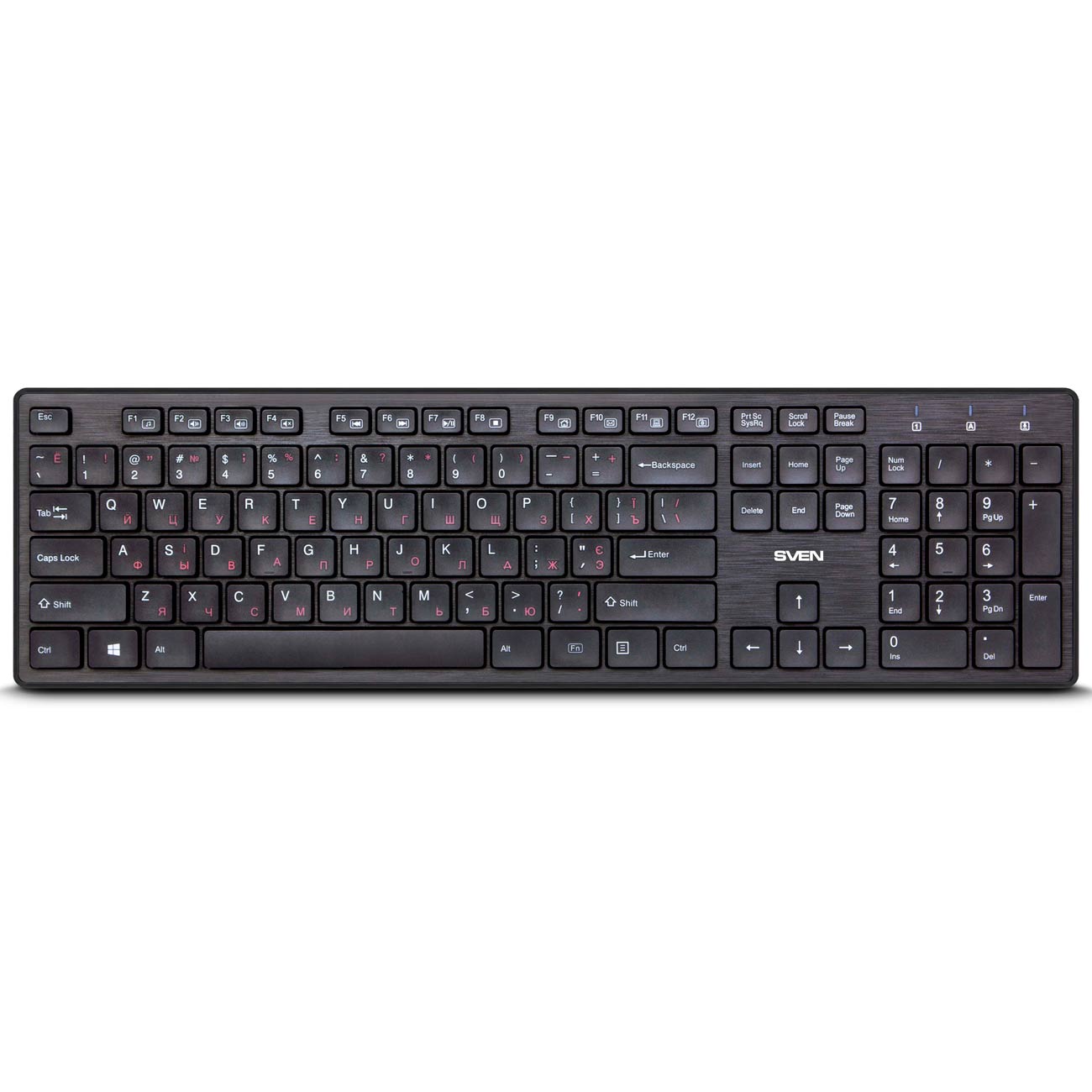 Клавиатура беспроводная Sven KB-E5900W NEW Black