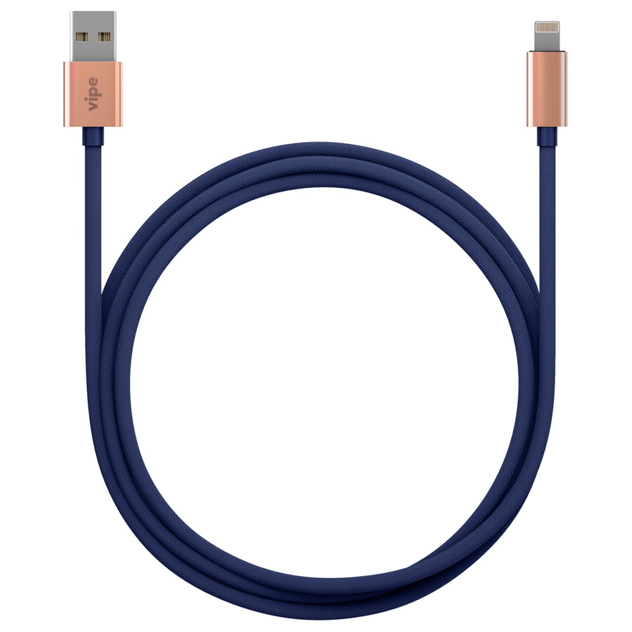 Кабель Vipe USB - Lightning MFI синий