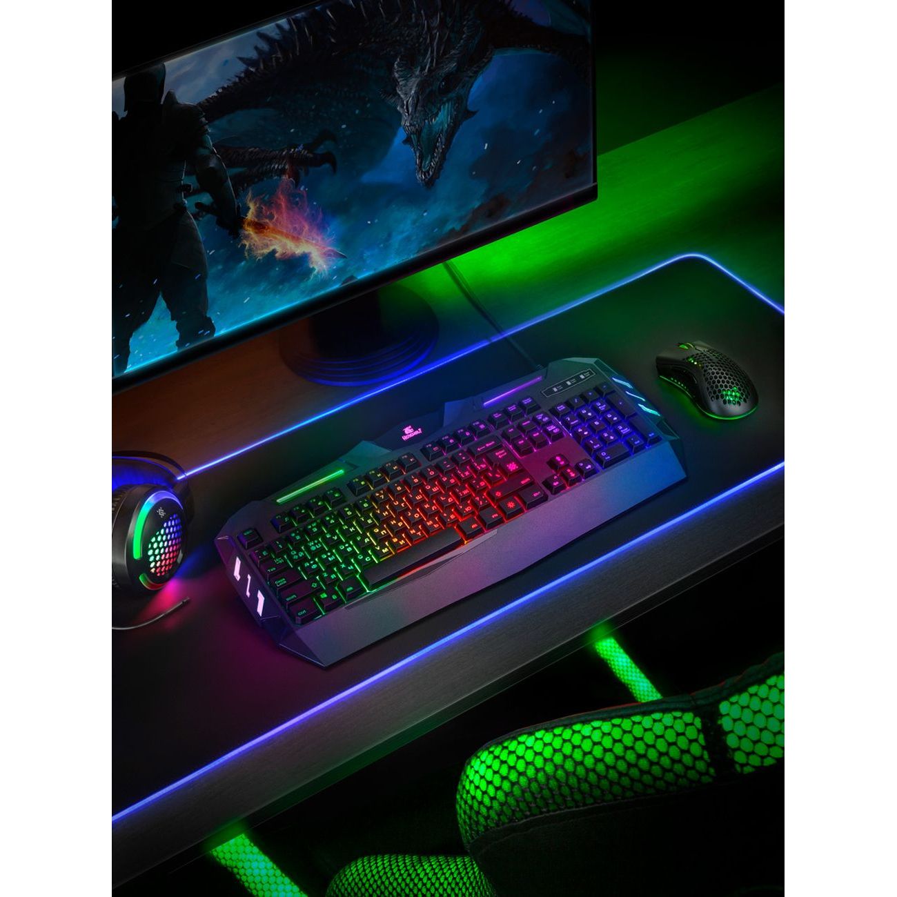 Игровая клавиатура Defender Werewolf GK-120DL